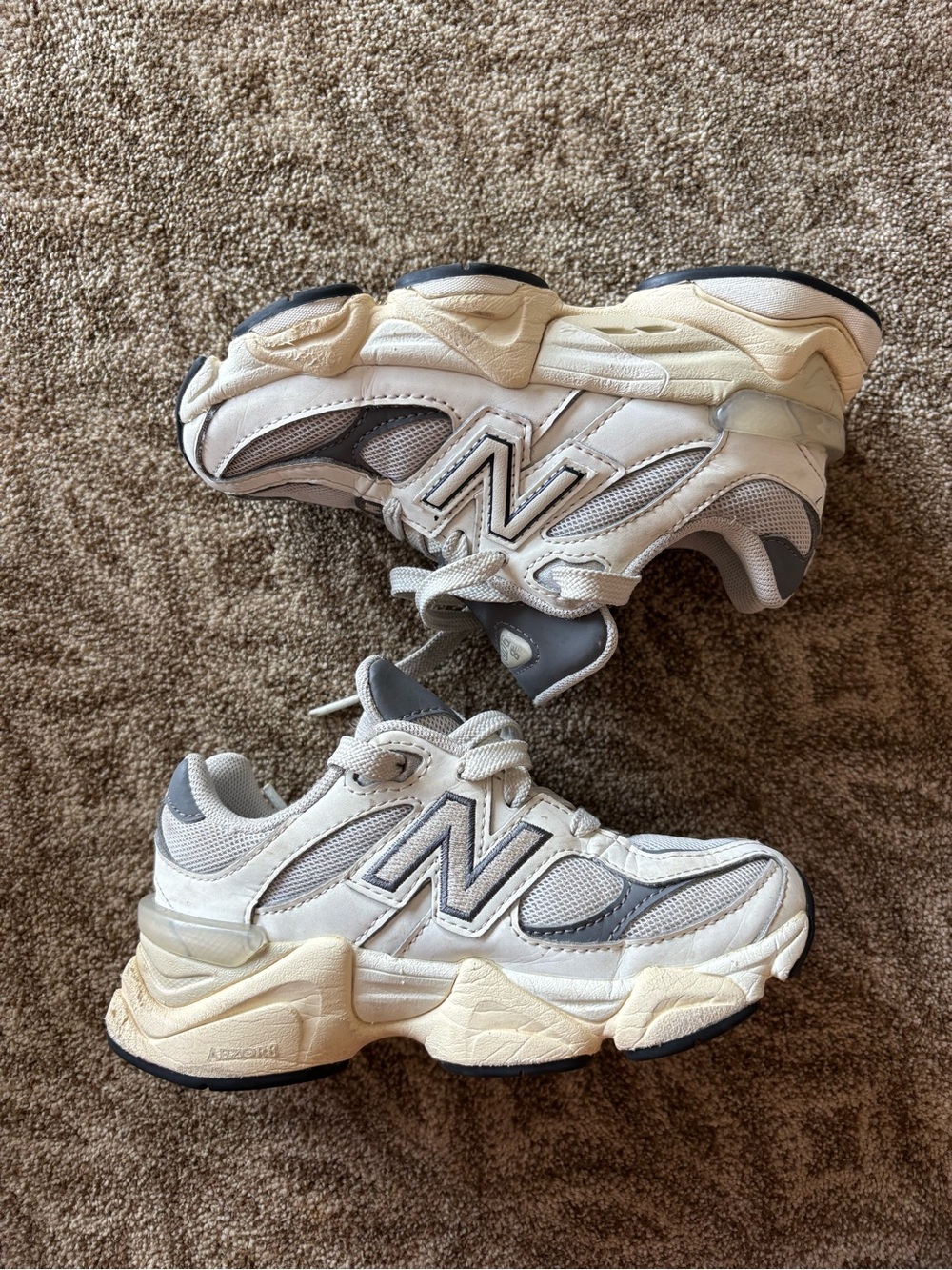 Kids White and Gray 9060 new balance!! - Picture 6 of 10